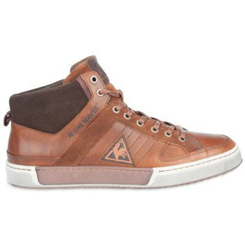 Le Coq Sportif Chaussures Levalle Mid Tortoise Shell - Gris - Chaussures Basket Montante Homme
